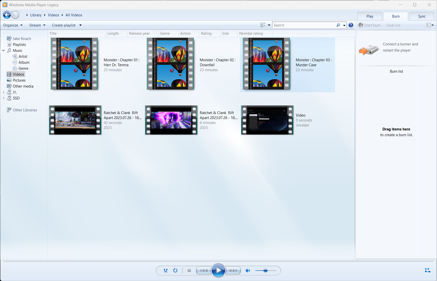 I gave the Windows Media Player another shot. Here’s what surprised me