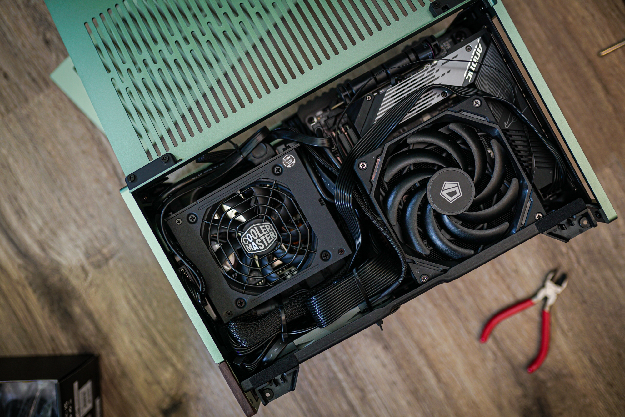 A small form factor build inside the Fractal Terra.