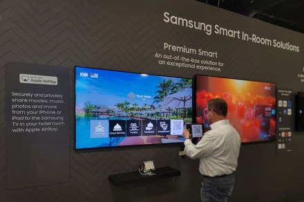 Samsung’s hotel TVs add AirPlay connectivity