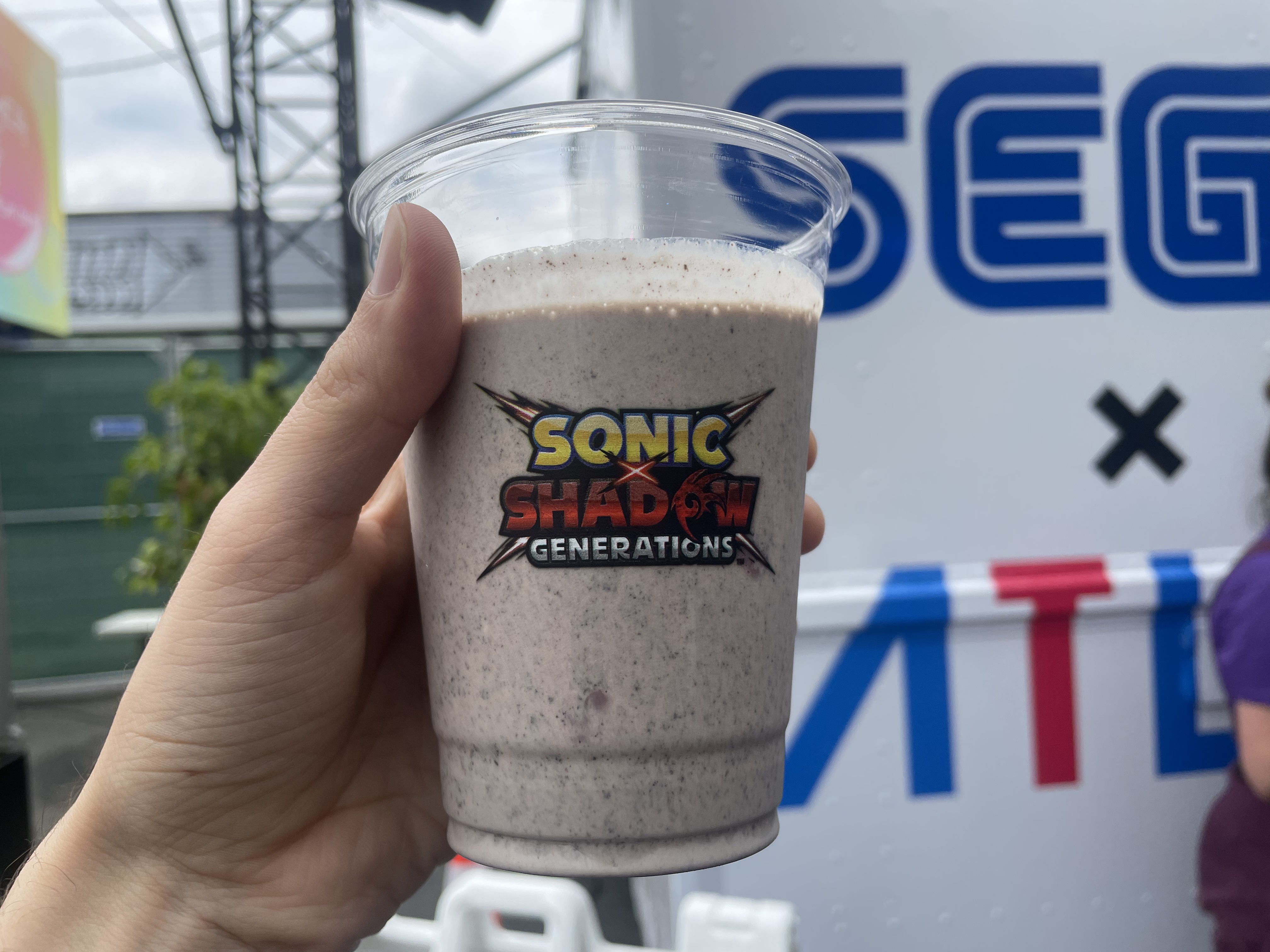 We went hands-on with Sonic X Shadow Generations (the milkshake)