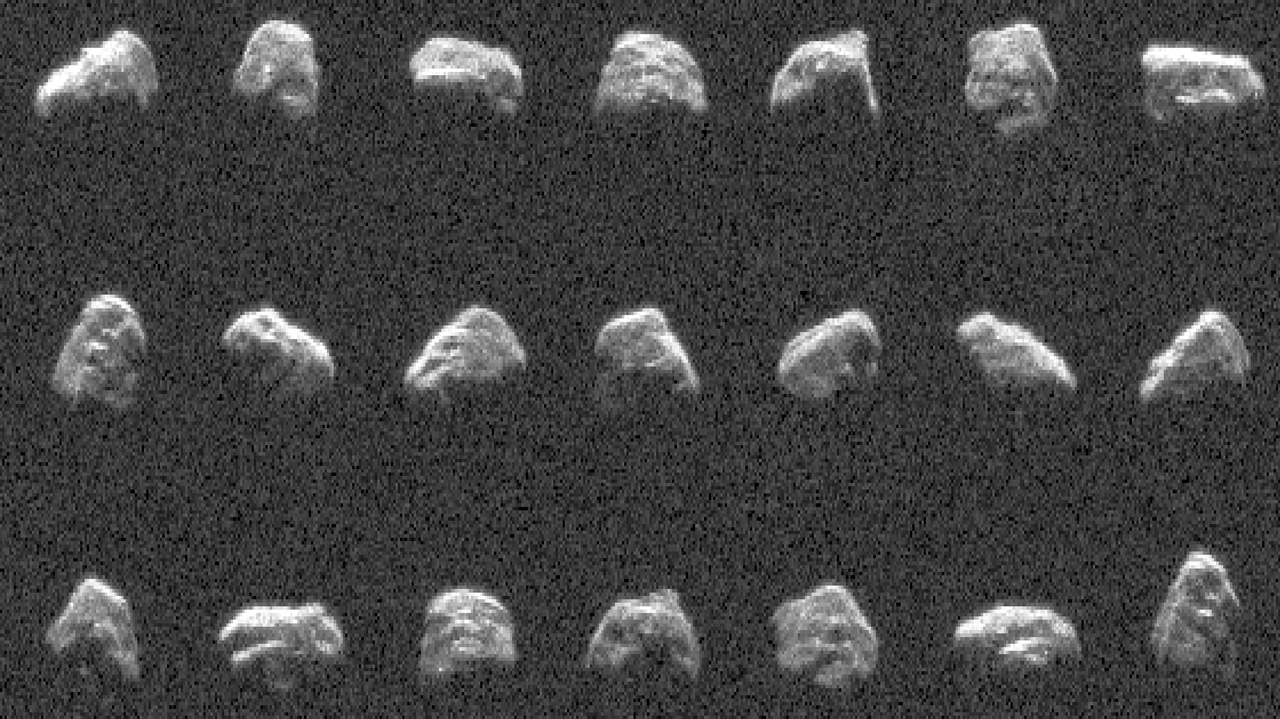 The Goldstone Solar System Radar, part of NASA’s Deep Space Network, made these observations of the recently discovered 500-foot-wide (150-meter-wide) asteroid 2024 MK, which made its closest approach — within about 184,000 miles (295,000 kilometers) of Earth — on June 29. 