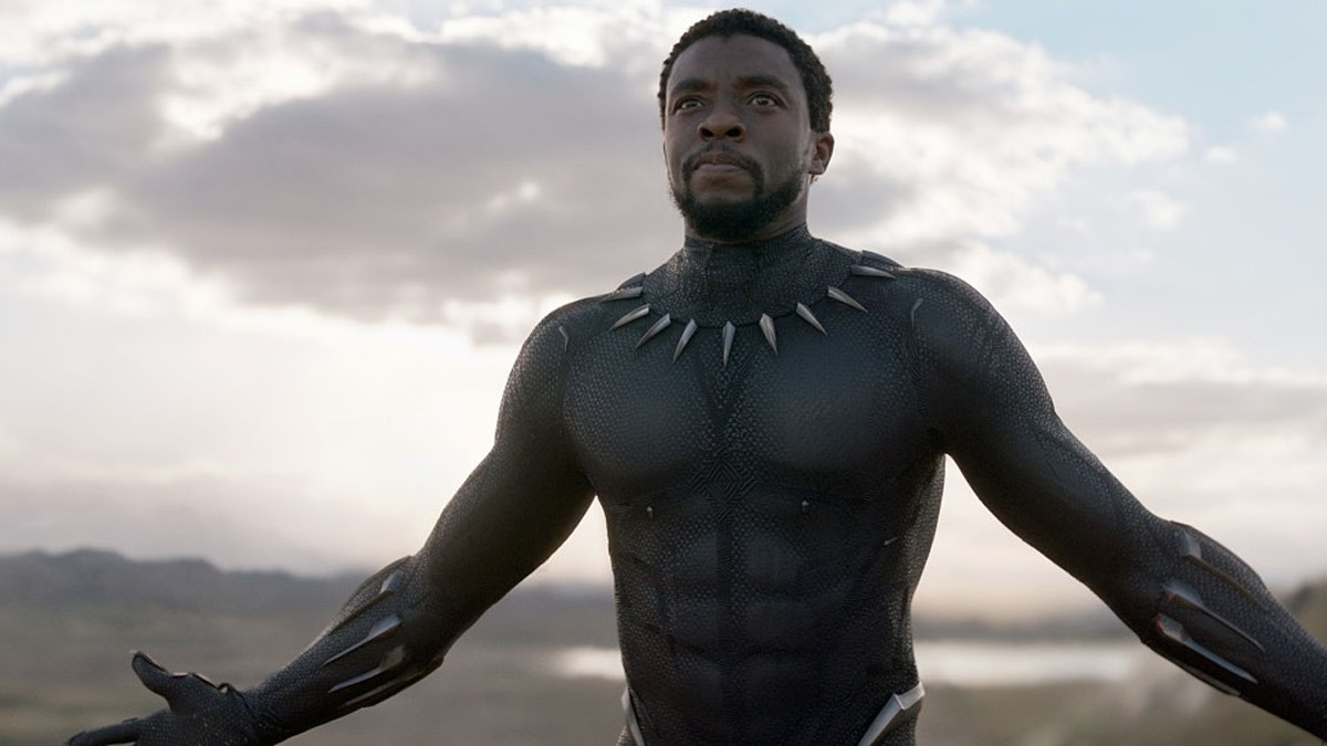 Chadwick Boseman dans Black Panther.