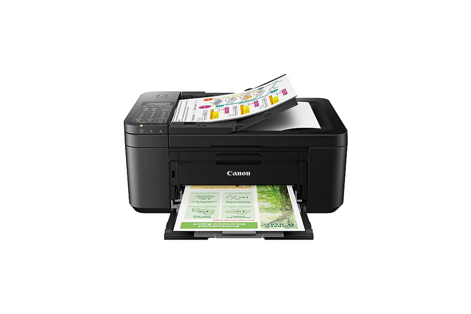 The Canon Pixma TR4720 Wireless All-in-One Inkjet Printer on a white background.