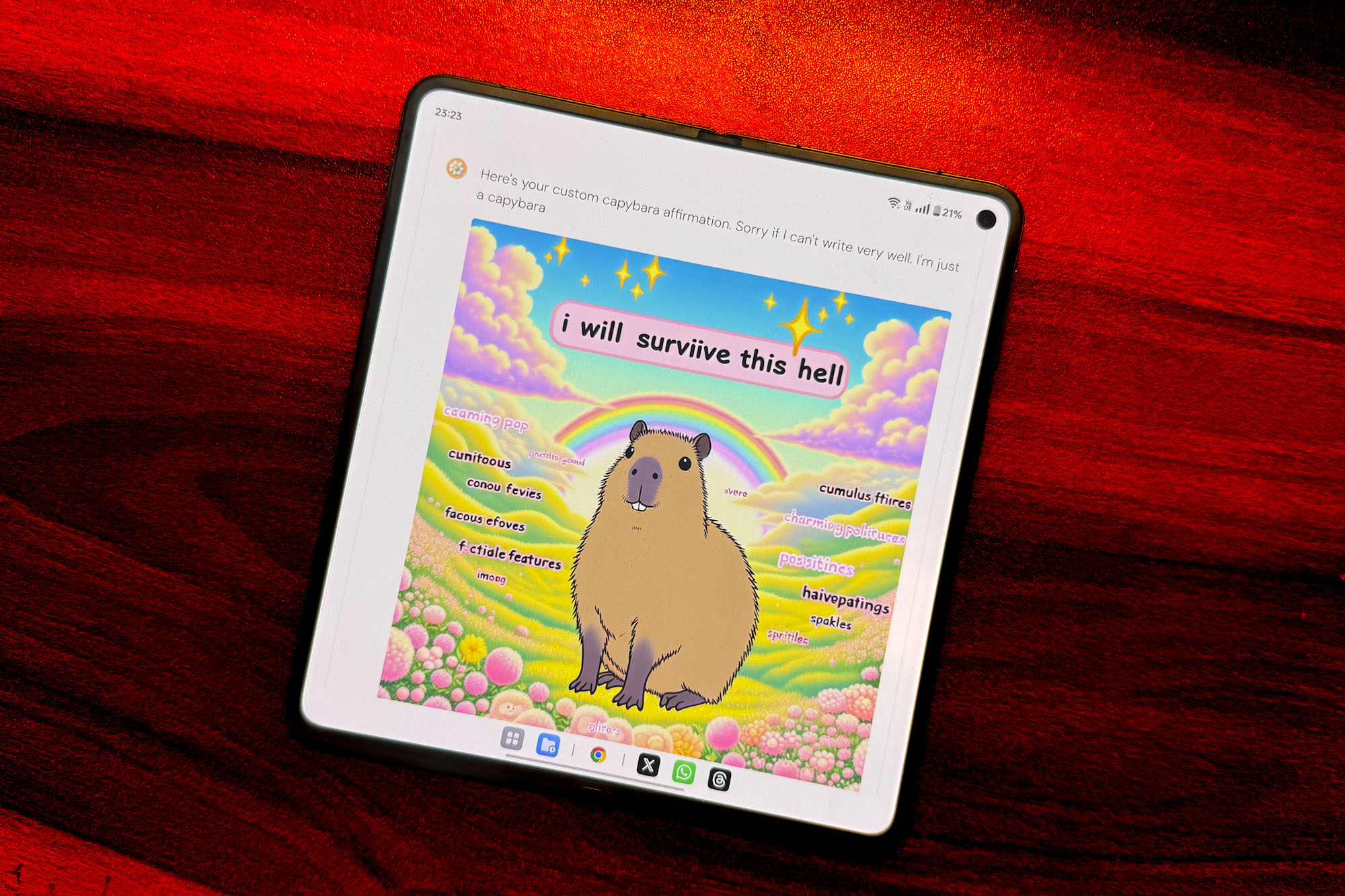 This wellness app combines AI with capybaras, and it’s beautiful