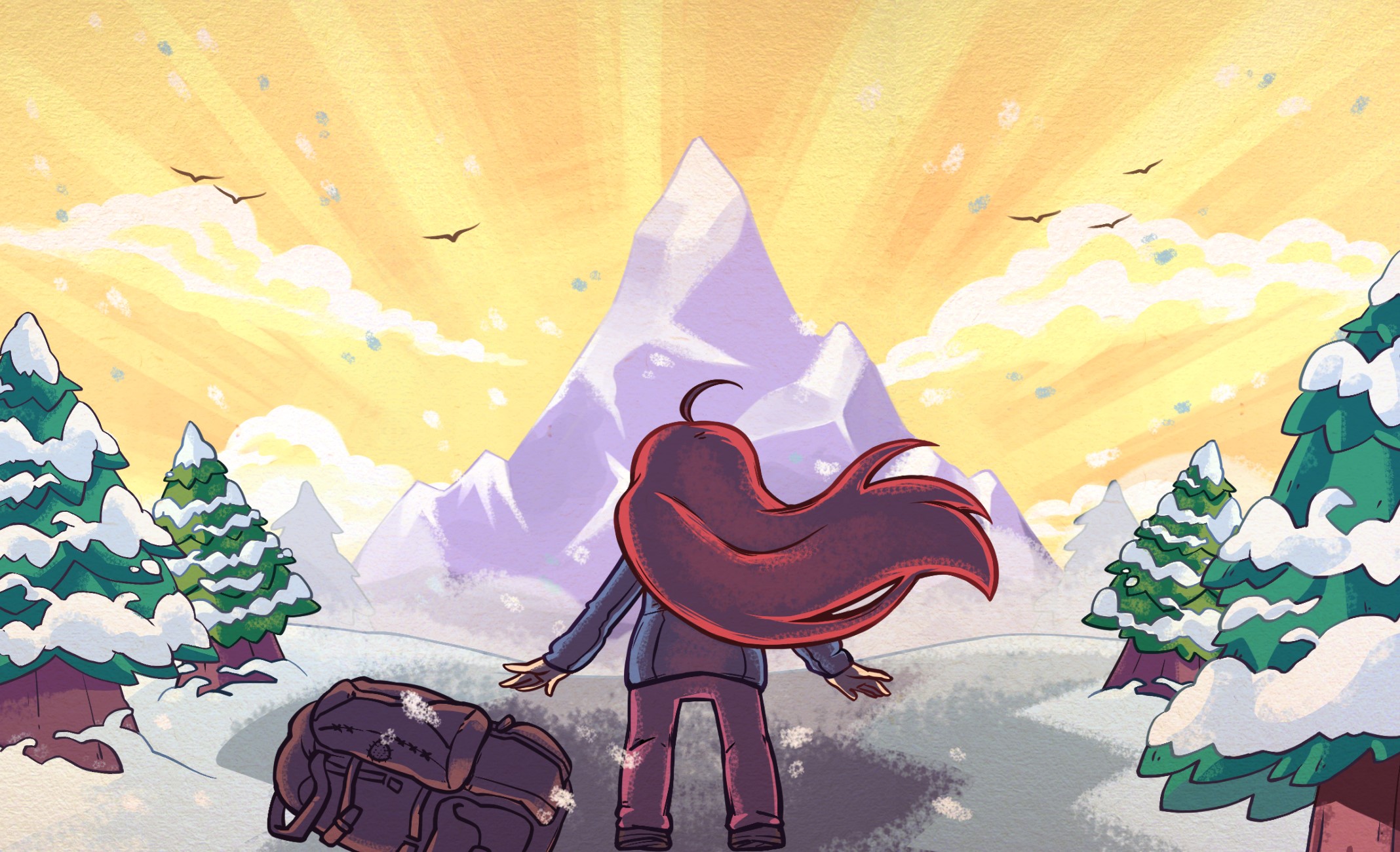 Key art for Celeste.