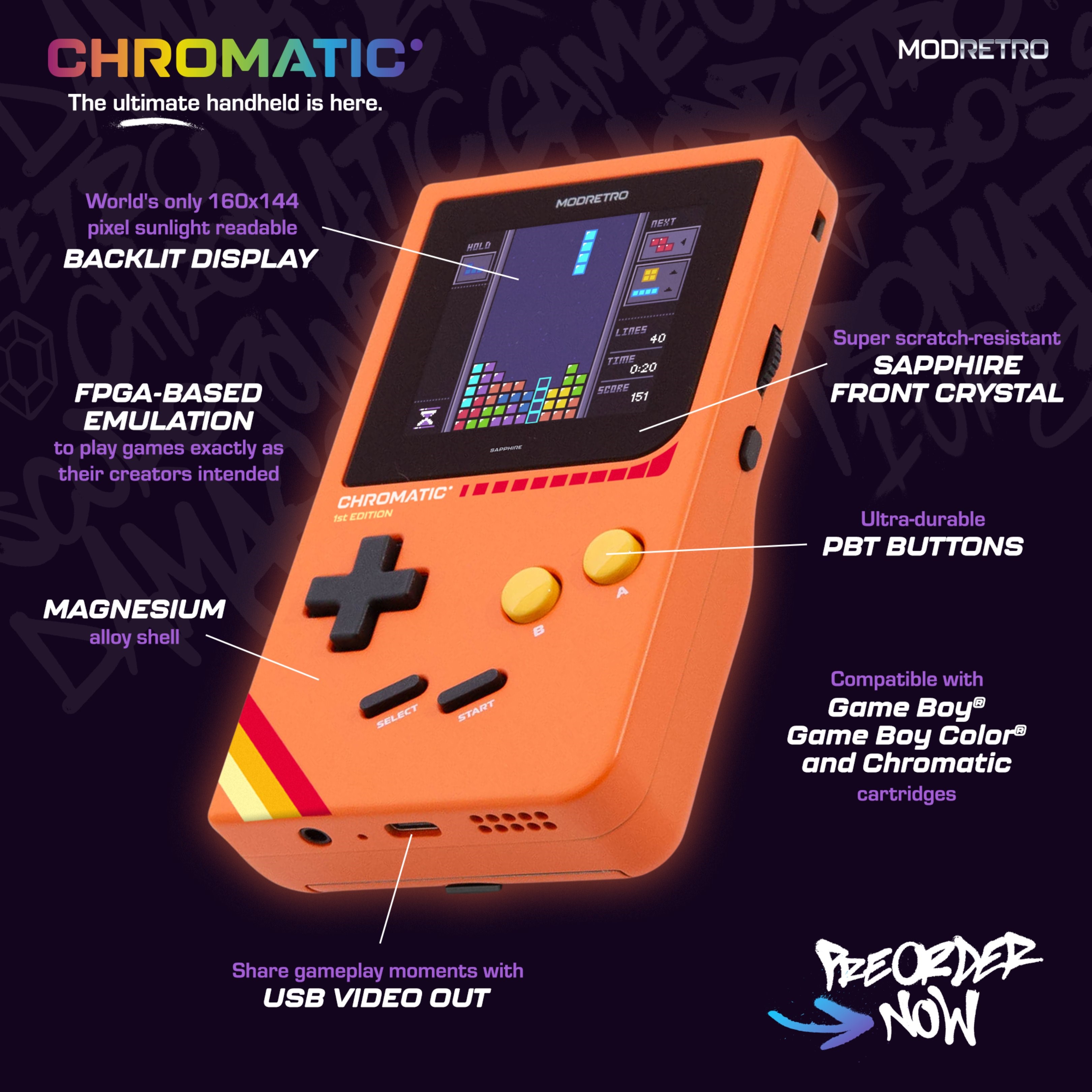 Key art describing the Chromatic.