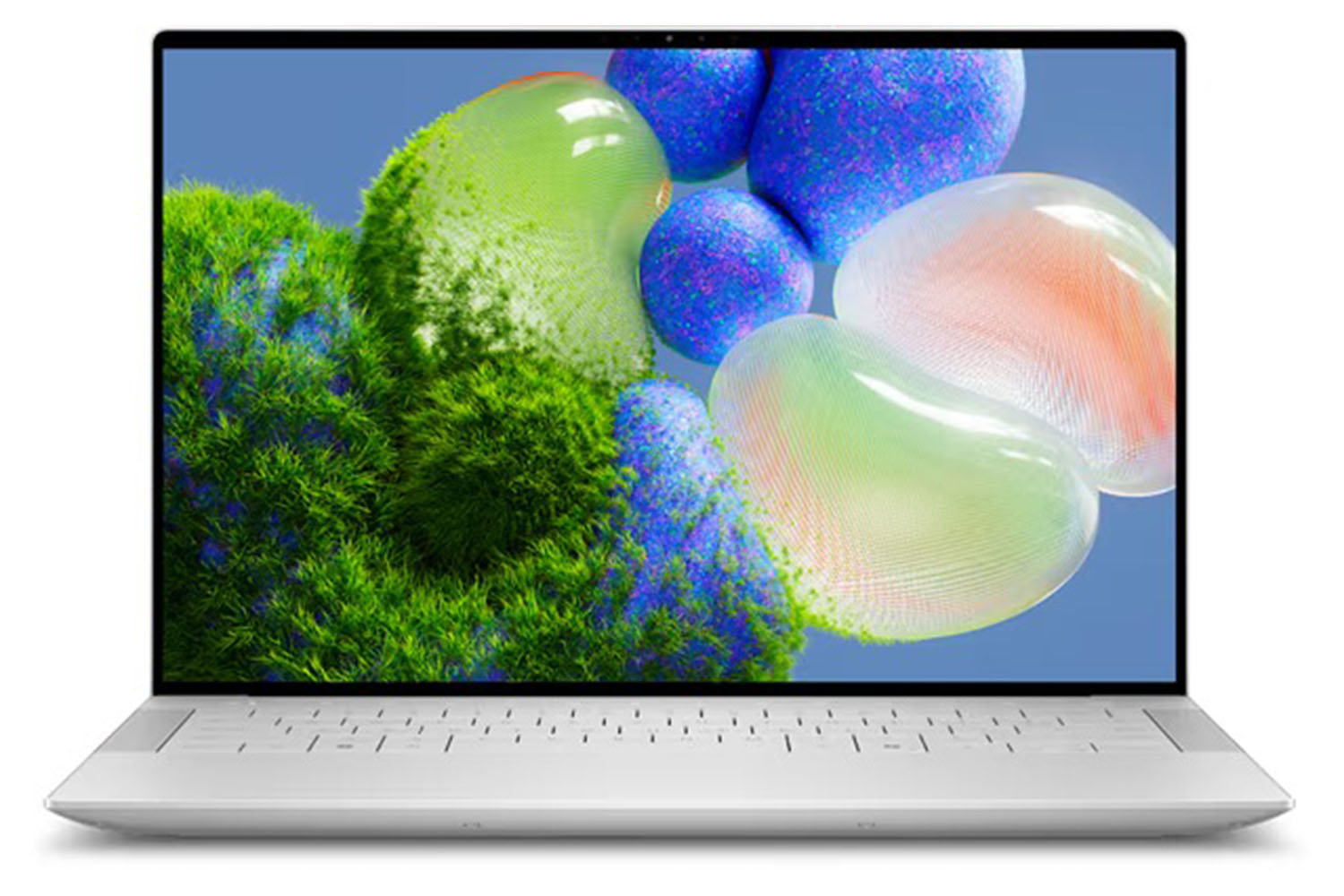 Le Dell XPS 14 sur fond blanc.