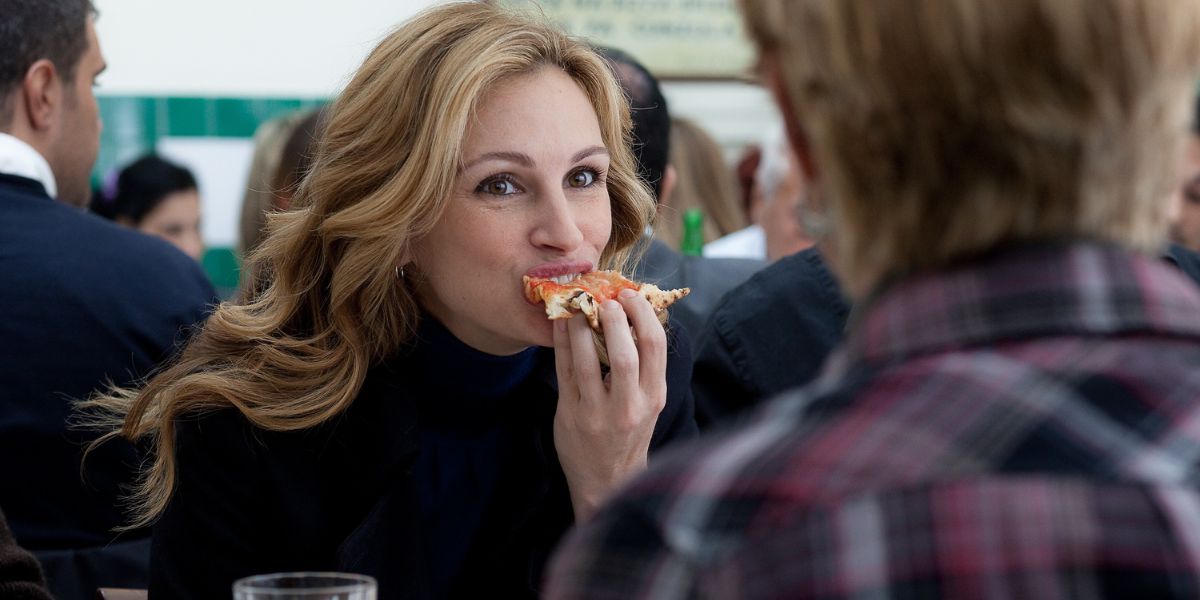 Julia Roberts isst Pizza in Eat Pray Love