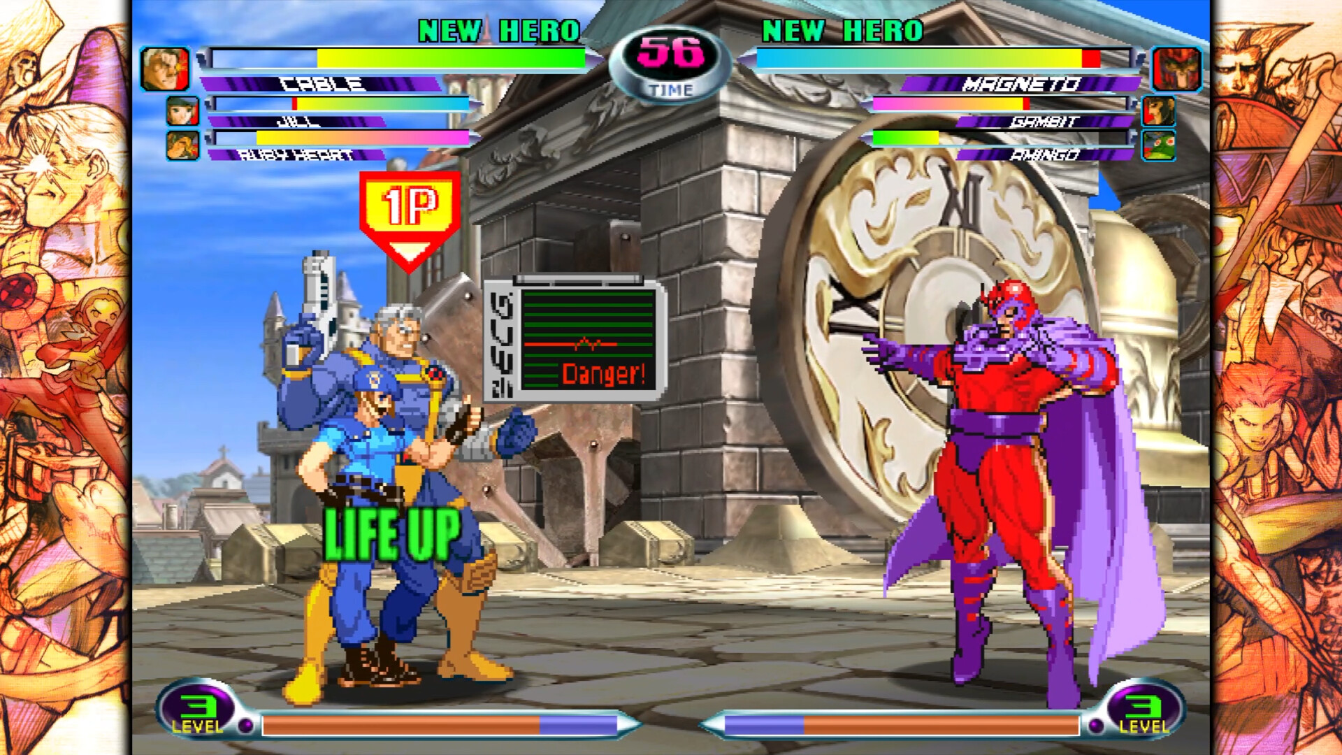 Матч Marvel против Capcom 2.