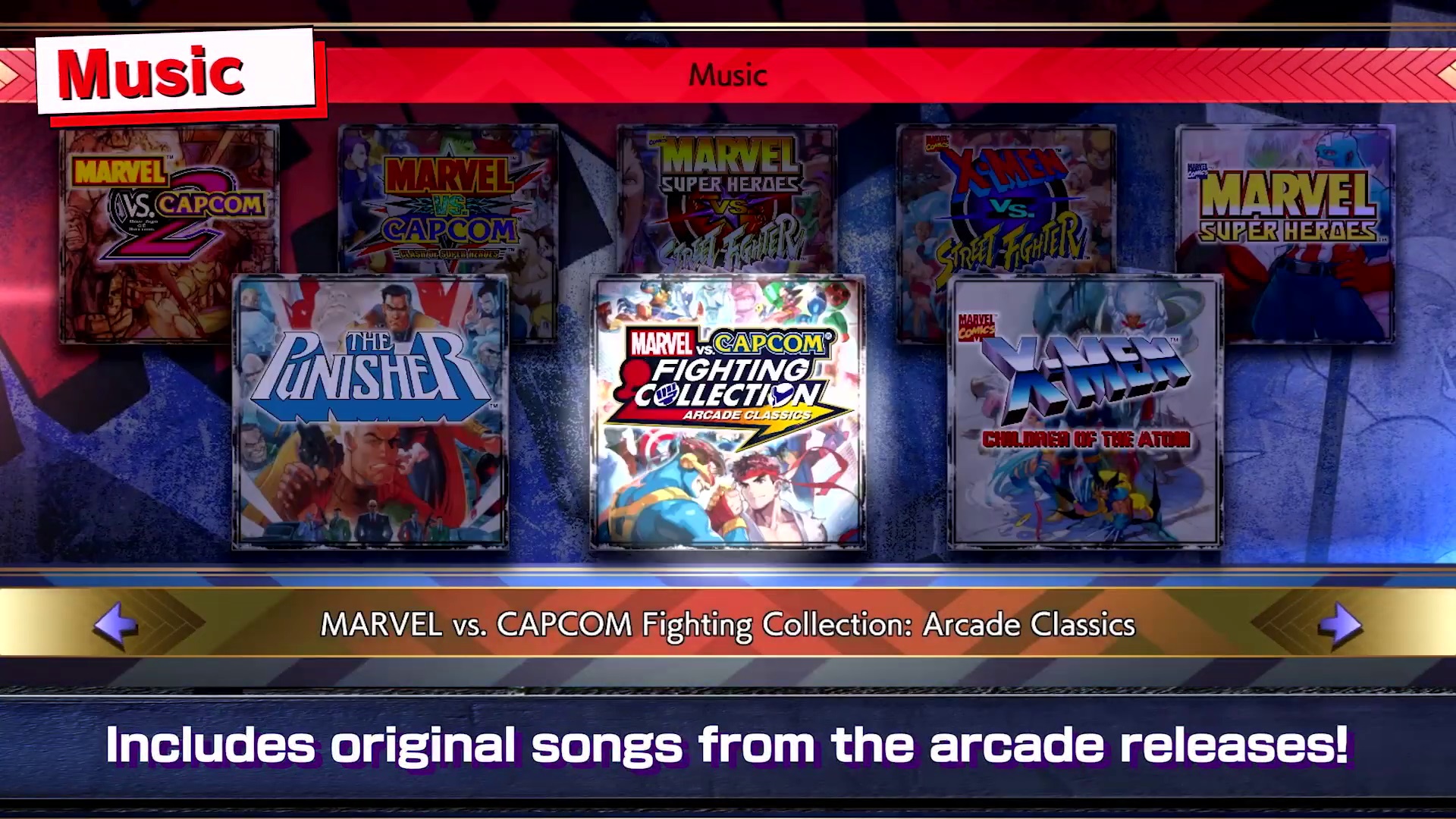 Marvel vs Capcom Fighting Collection: novos recursos do Arcade Classics