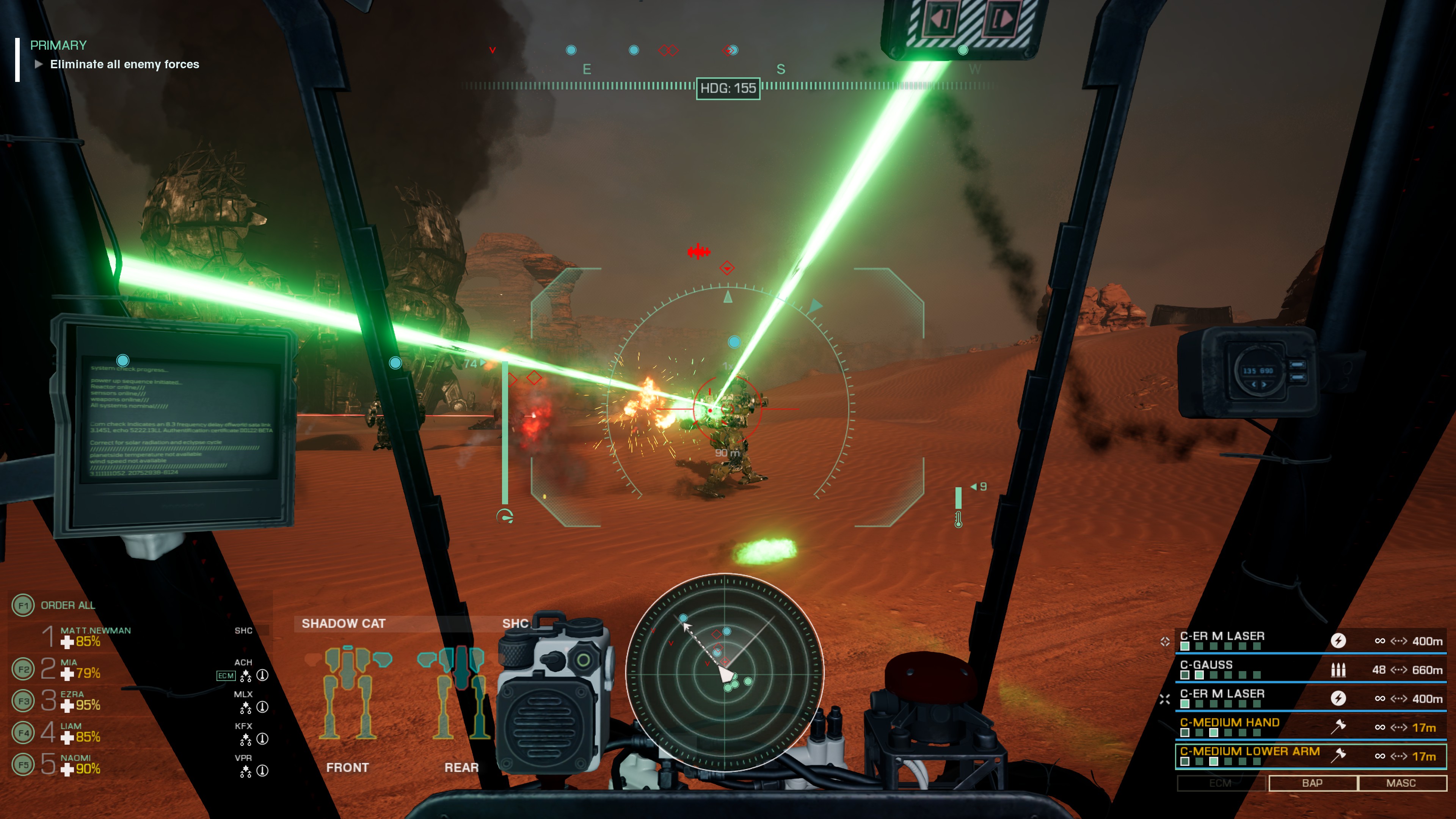 MechWarrior 5: Clans is All Quiet on the Western Front with mechs