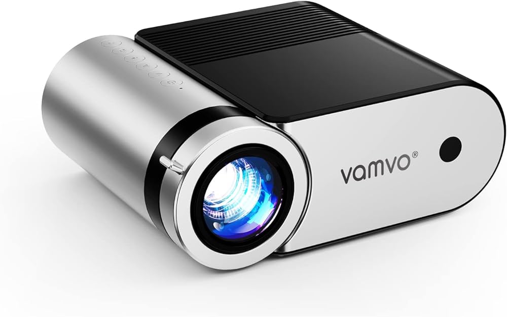 Mini projecteur, projecteur portable Vamvo