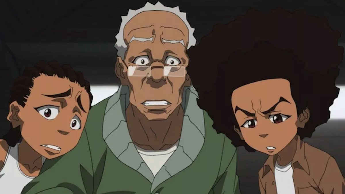 The Freeman family in The Boondocks.