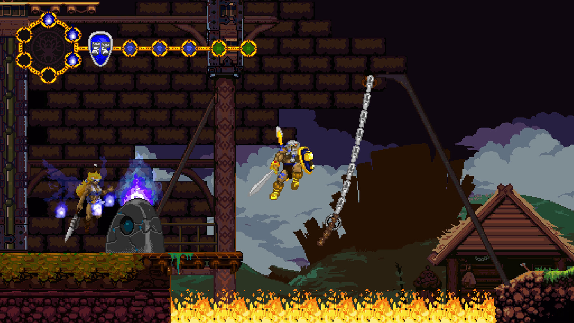 Volgarr the Viking 2 modernizes old-school platformers in all the right ways