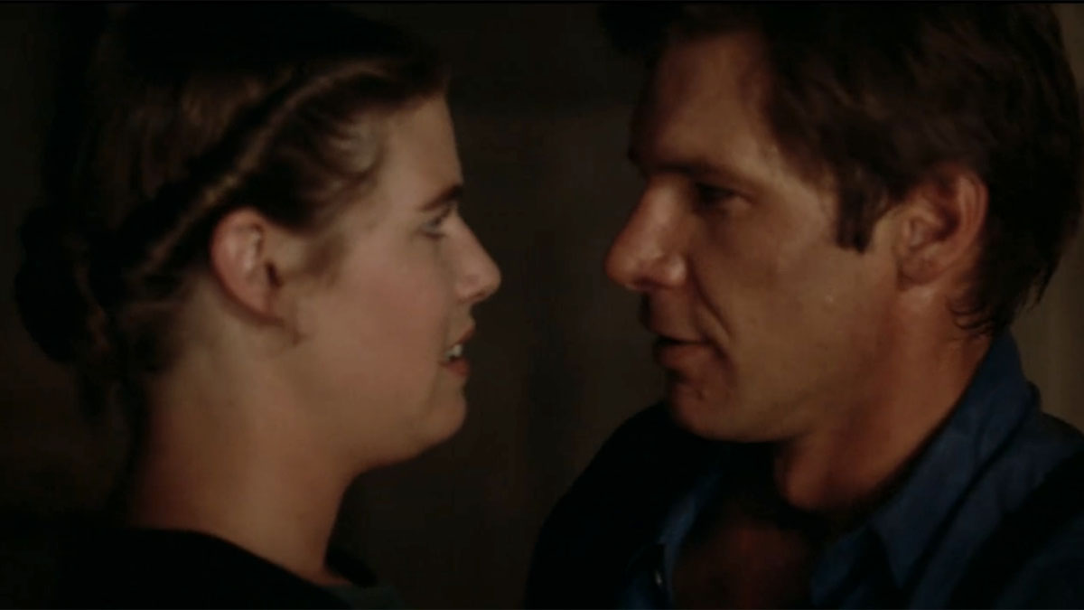 Kelly McGillis et Harrison Ford en témoin.