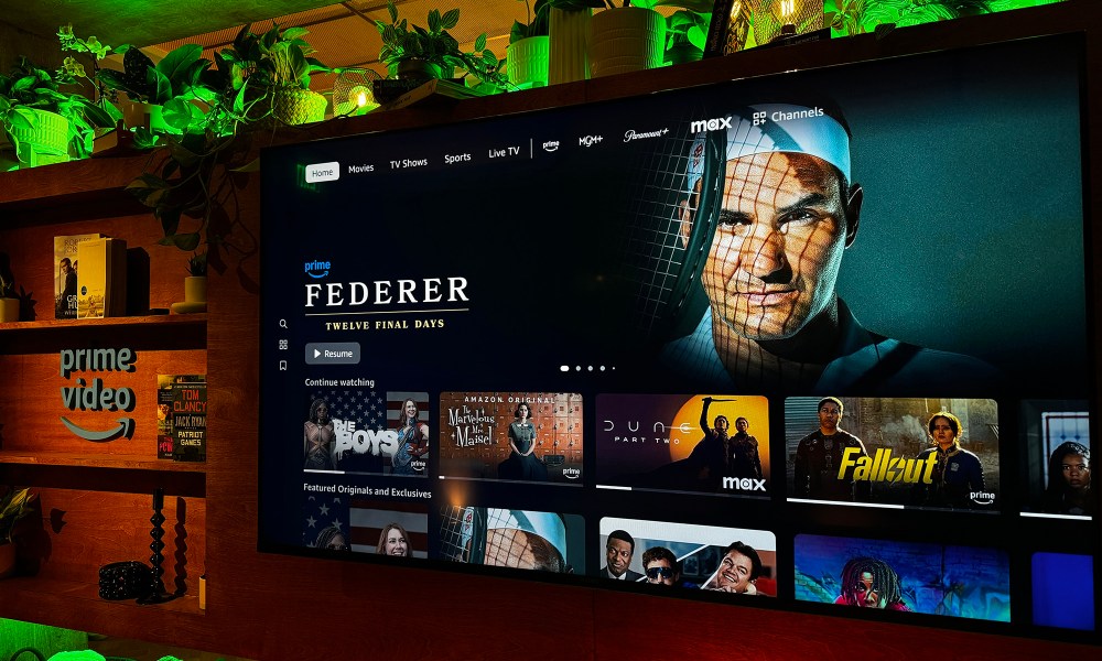 A demo space showing the major update to the Amazon Prime Video app.