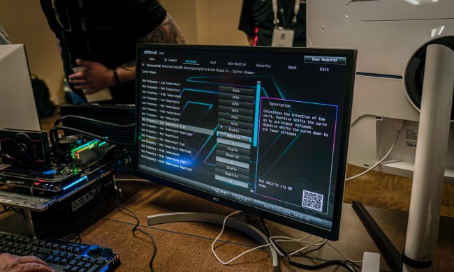 AMD showing Curve Shaper in the BIOS.