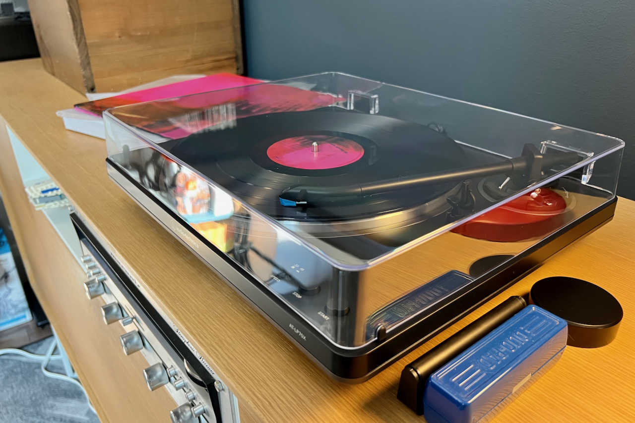 audio technica à l'examen de la platine vinyle lp70x 17