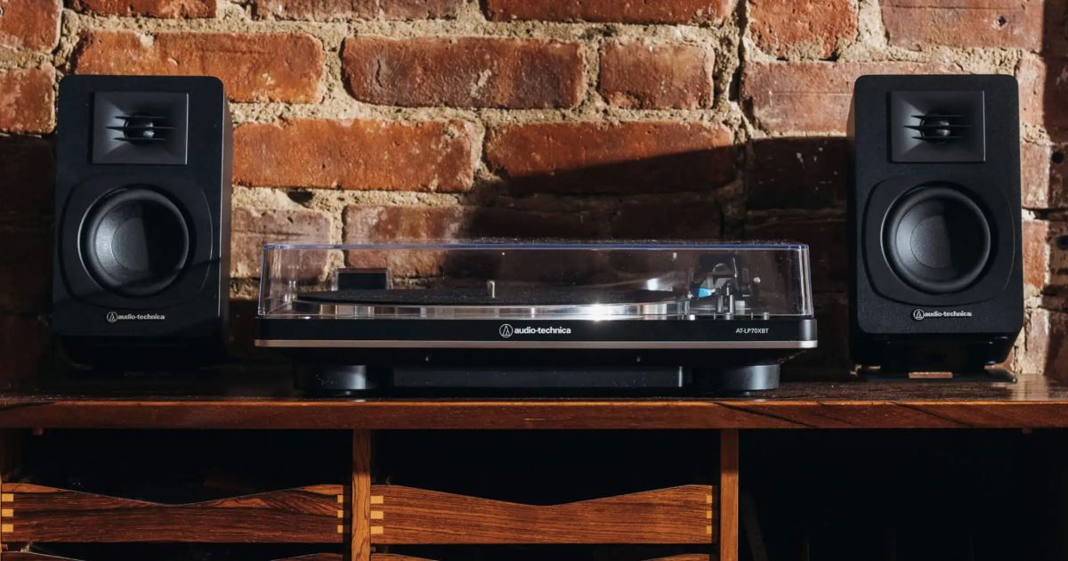 Audio-Technica’s new powered speakers are made for vinyl | Digital Trends