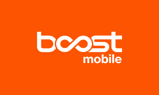 Boost Mobile logo as of July 2024.