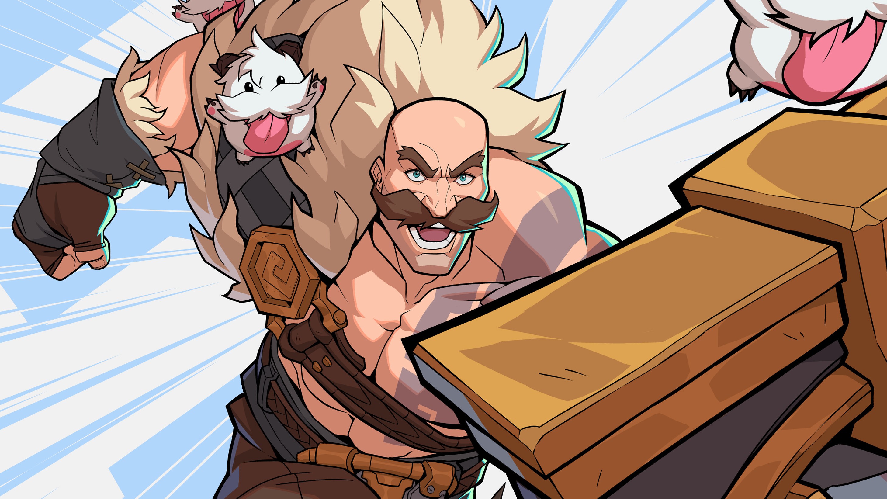 This League of Legends character (along with his fluffy pals) is coming to 2XKO