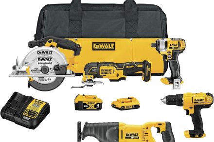 This complete DeWalt power tool kit has an incredible Prime Day deal