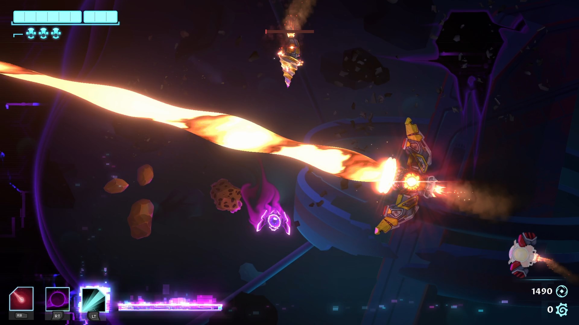 This new PC game turns Asteroids into a retro roguelike