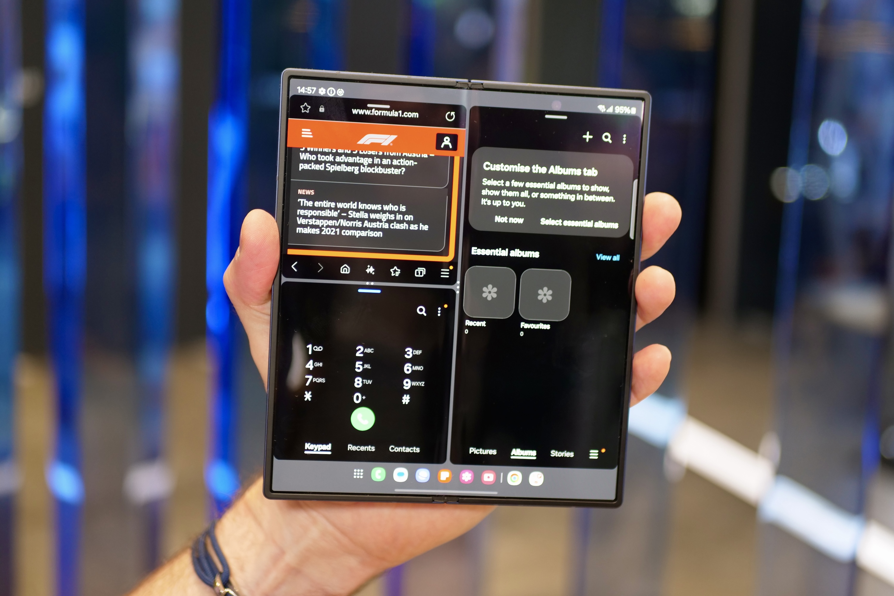 Я использовал Samsung Galaxy Z Fold 6. Это лучшее, что в нем есть.