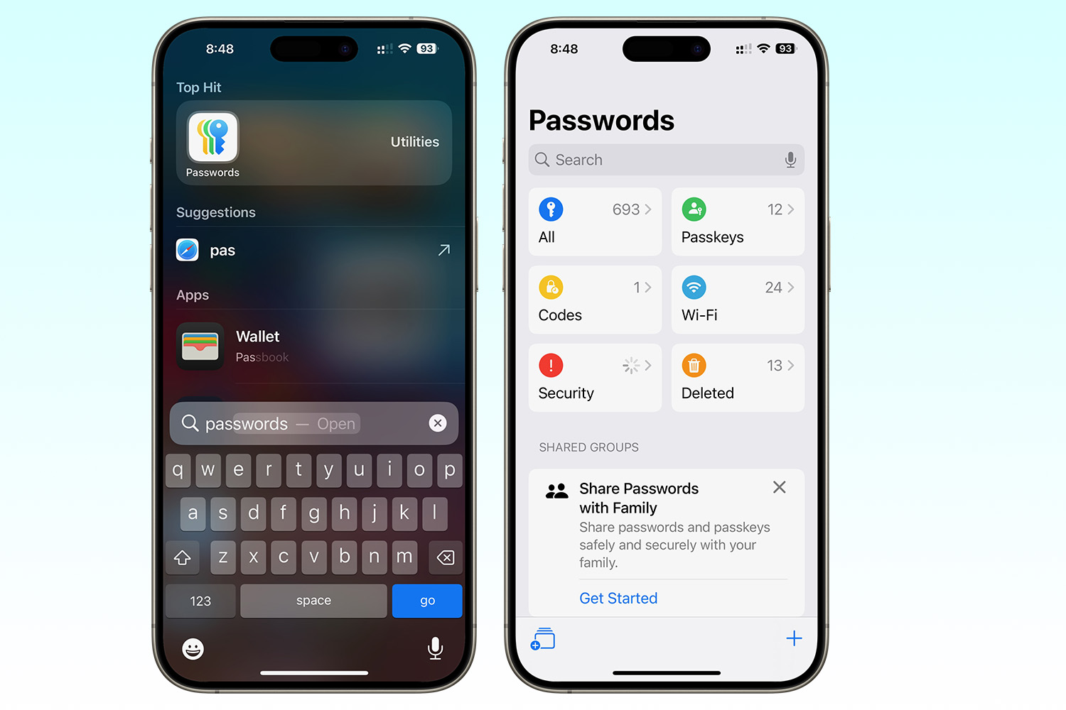 Первое обновление iOS 18 исправляет серьезную ошибку в приложении Apple Passwords.