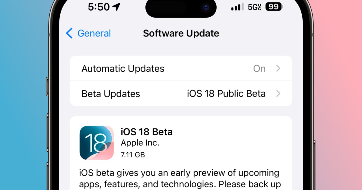 How to download iOS 18 on your iPhone