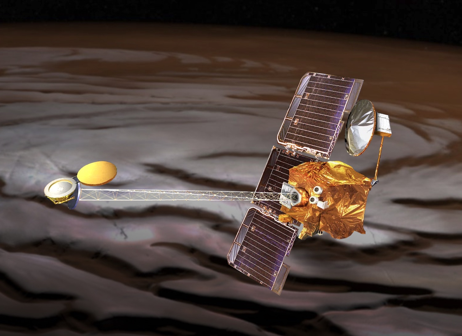 Mars Odyssey Orbiter de la NASA.
