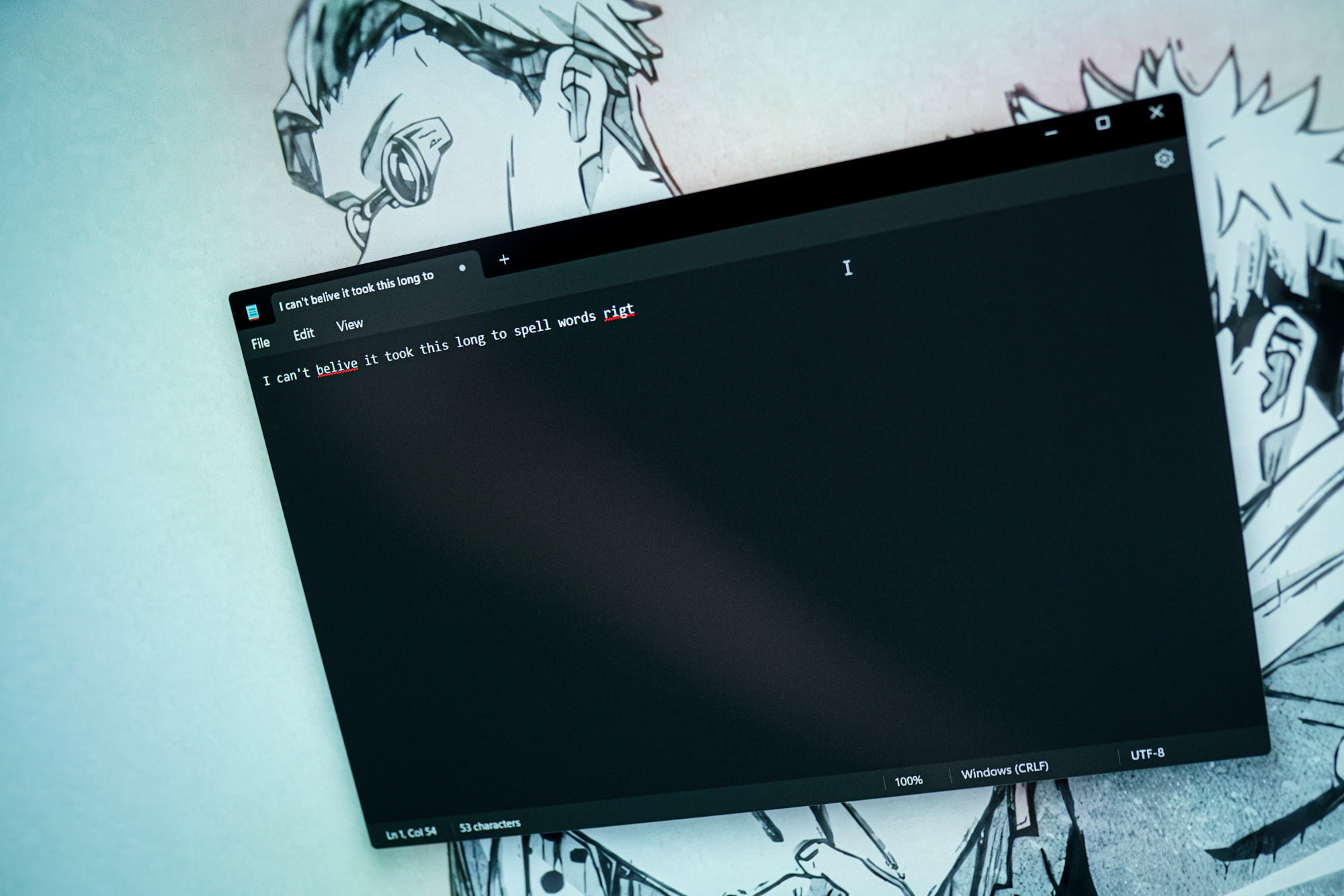 L'application Bloc-notes sur Windows 11.