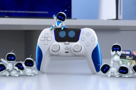 Check out the eyes on this special edition Astro Bot PS5 controller