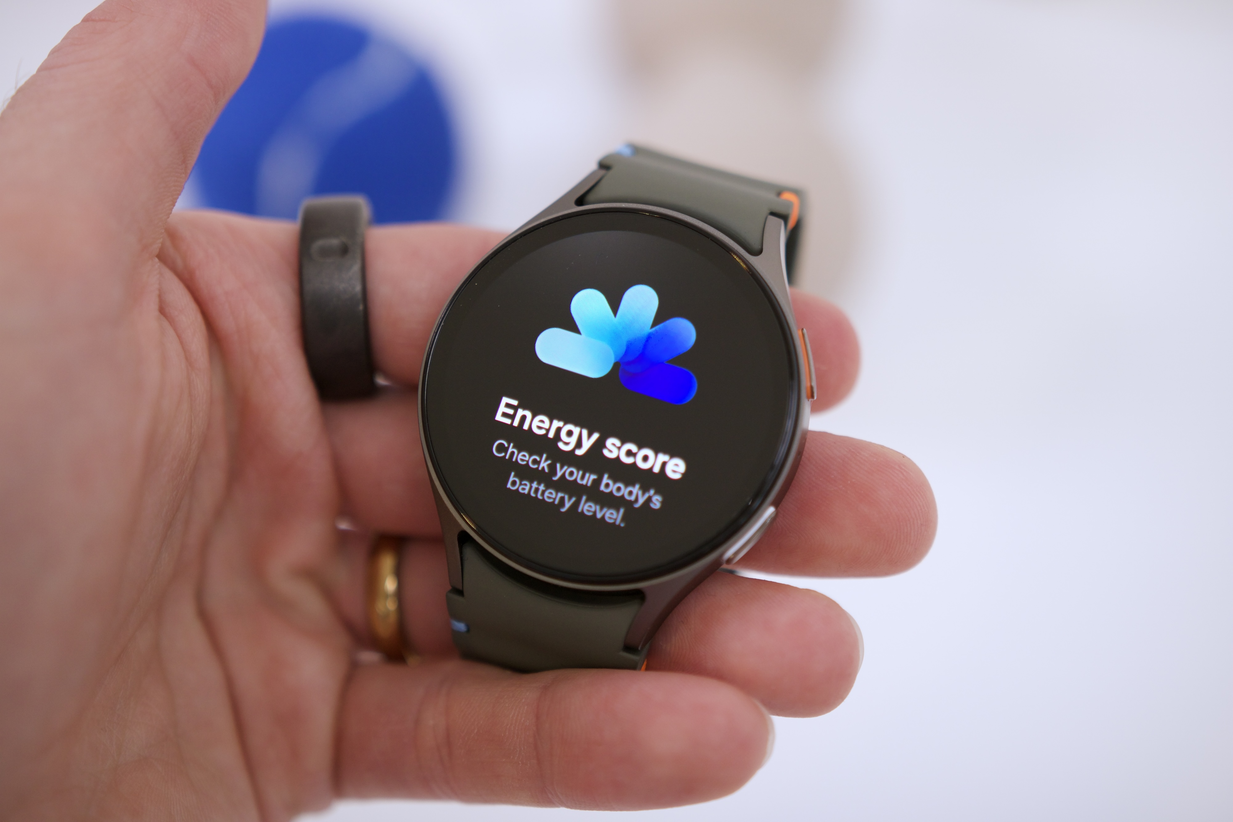 O recurso Energy Score no Samsung Galaxy Watch 7.