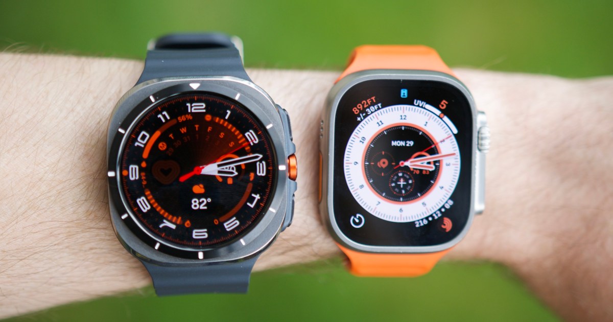 I ran with the Galaxy Watch Ultra and Apple Watch Ultra 2. The results shocked me | Digital Trends