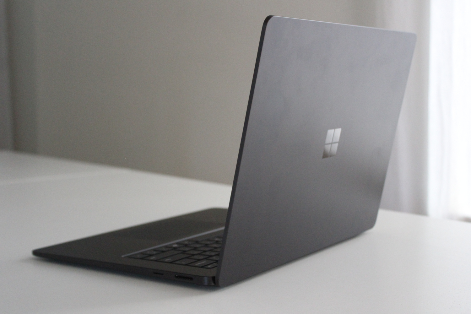 The lid of the Surface Laptop 7.