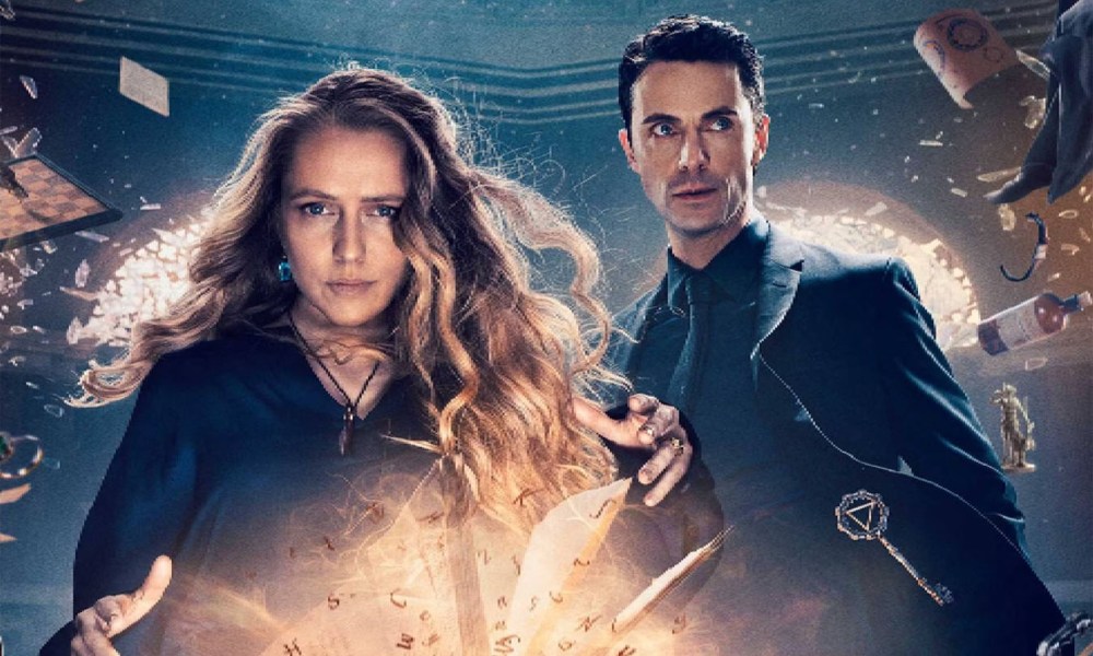 Teresa Palmer and Matthew Goode in A Discovery of Witches.