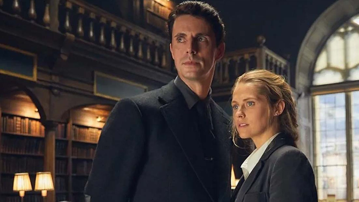 Matthew Goode y Teresa Palmer en El descubrimiento de las brujas.