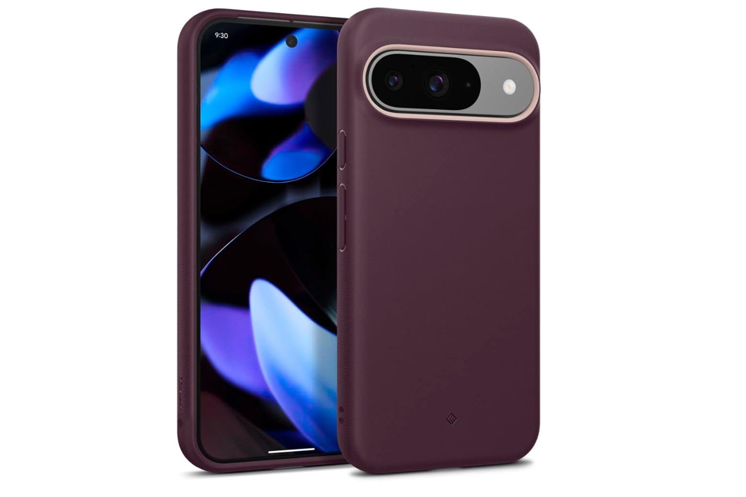 Caseology Nano Pop für Google Pixel 9 (Burgundy Bean)