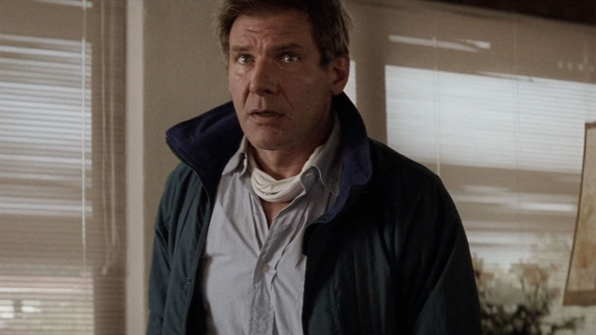 Harrison Ford dans Danger clair et présent.