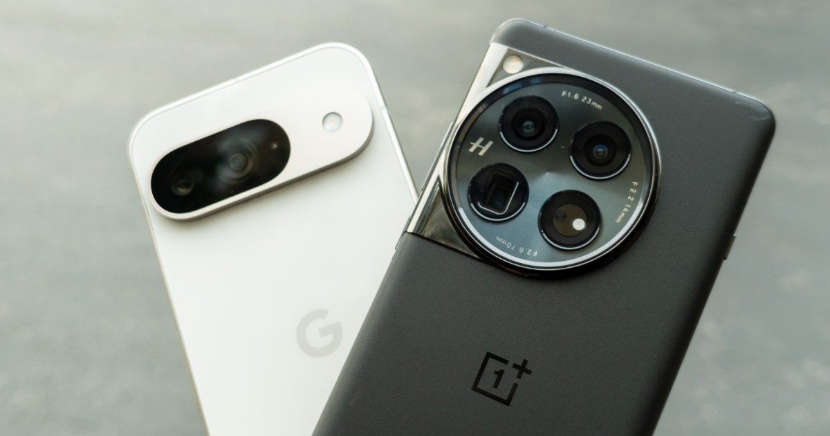 Google Pixel 9 vs. OnePlus 12: the battle for the 0 crown