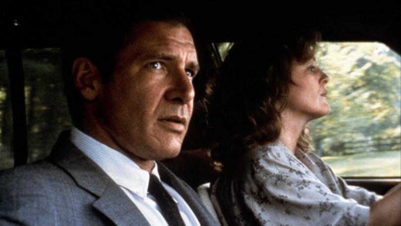 Harrison Ford et Bonnie Bedelia dans Présumé innocent.