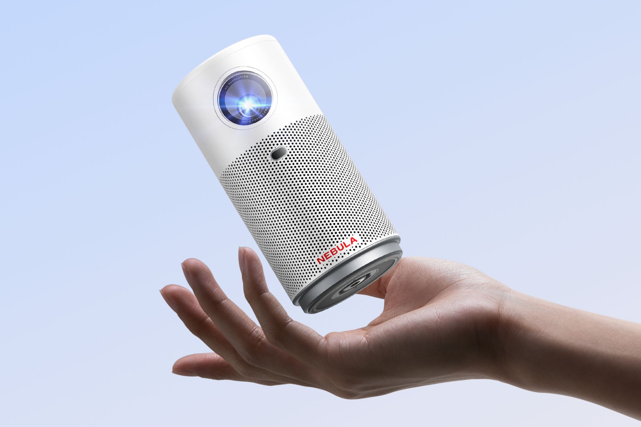 Nebula Capsule Air is the lightest Google TV projector | Digital Trends