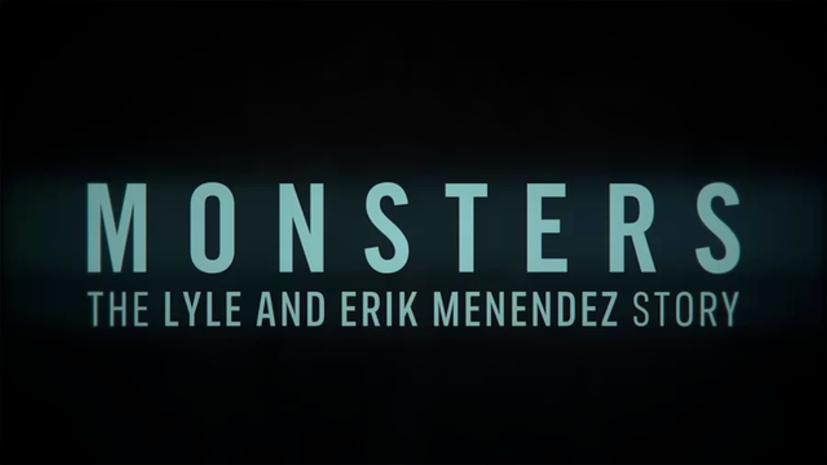 Logotipo de Monstros da Netflix: a história de Lyle e Erik Menéndez.