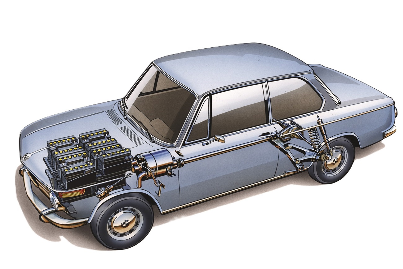 Die Wurzeln der Elektrofahrzeuge von BMW gehen auf diesen innovativen Prototyp aus dem Jahr 1972 zurück