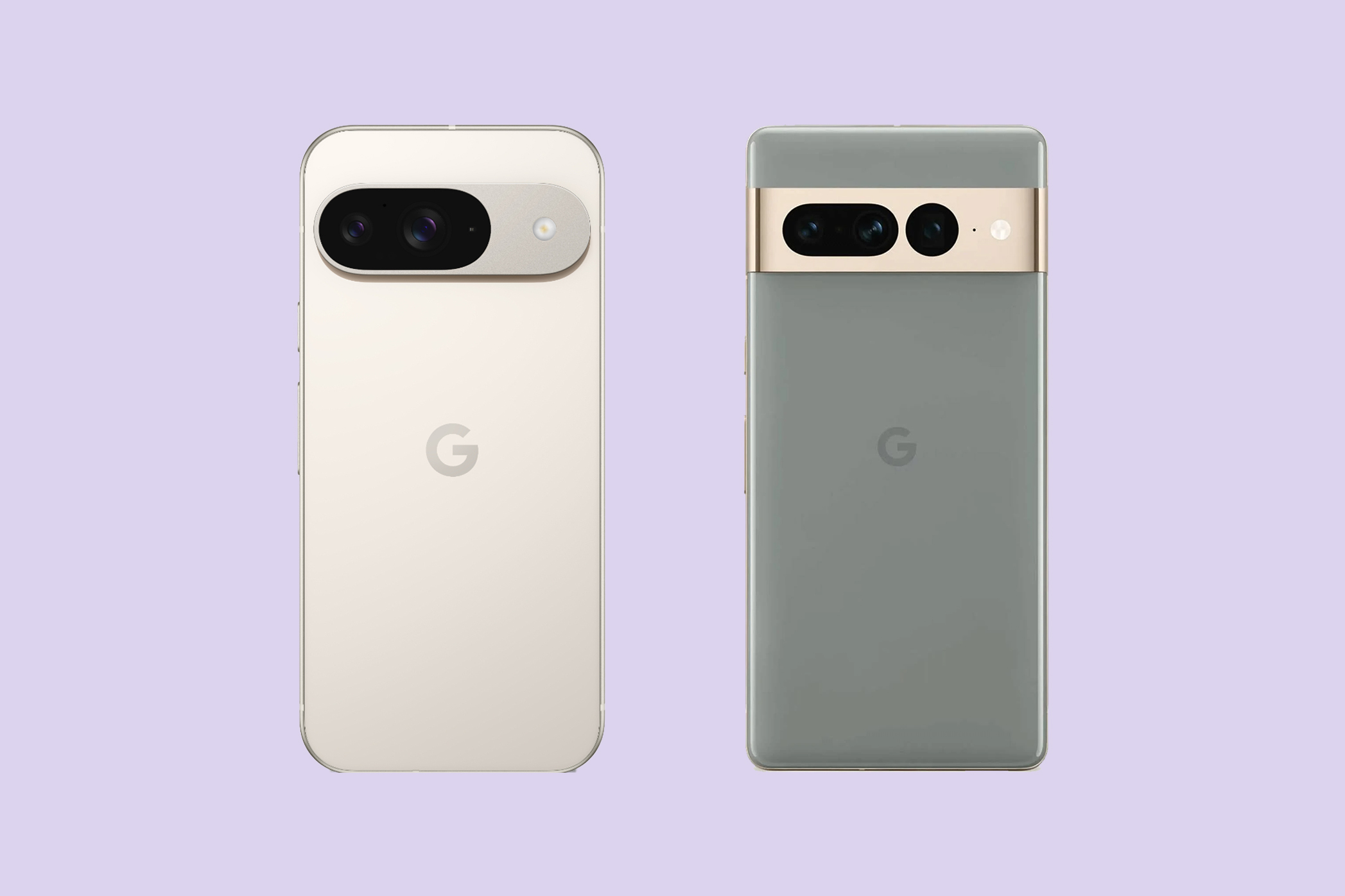 Google Pixel 9 Pro против Pixel 7 Pro.