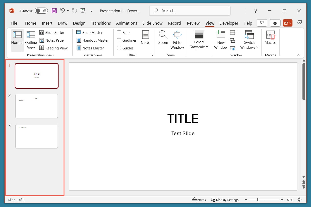 How to delete a slide in PowerPoint