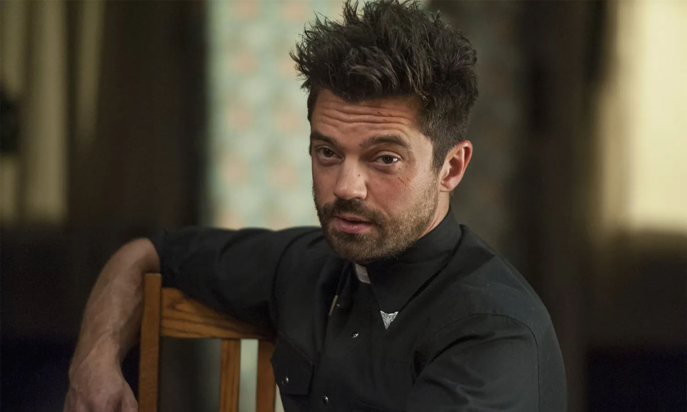 Dominic Cooper in the movie “Preacher”.