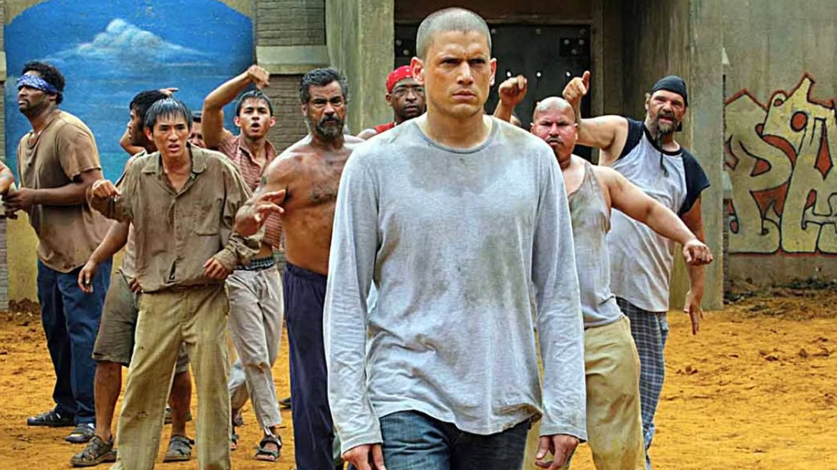 Wentworth Miller en la temporada 3 de Prison Break.