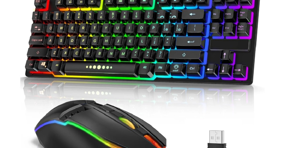 This cheap gaming keyboard and mouse combo is on sale for 